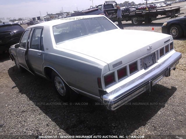 1G1AN69H8DX152390 - 1983 CHEVROLET CAPRICE CLASSIC WHITE photo 3