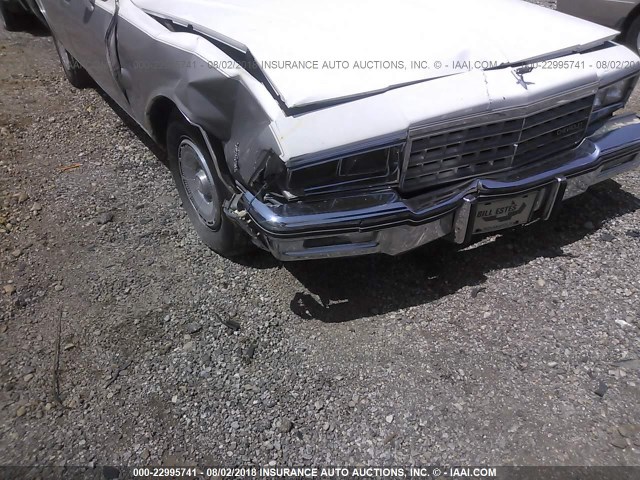 1G1AN69H8DX152390 - 1983 CHEVROLET CAPRICE CLASSIC WHITE photo 6