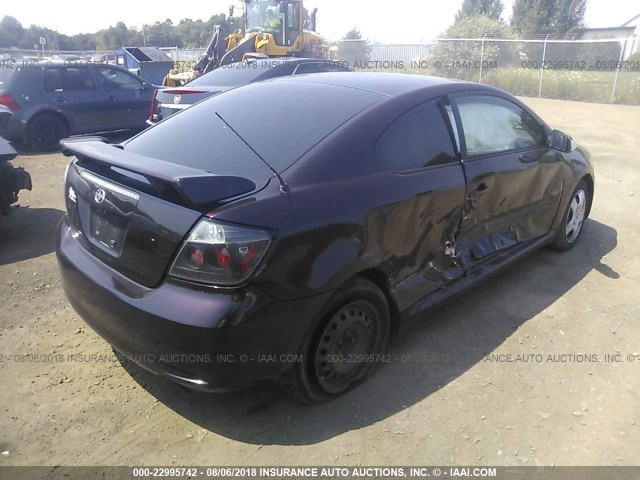 JTKDE167880246652 - 2008 TOYOTA SCION TC 紫色 照片 4