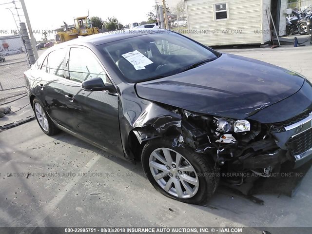 1G11D5SL5FF203266 - 2015 CHEVROLET MALIBU 2LT GRAY photo 1