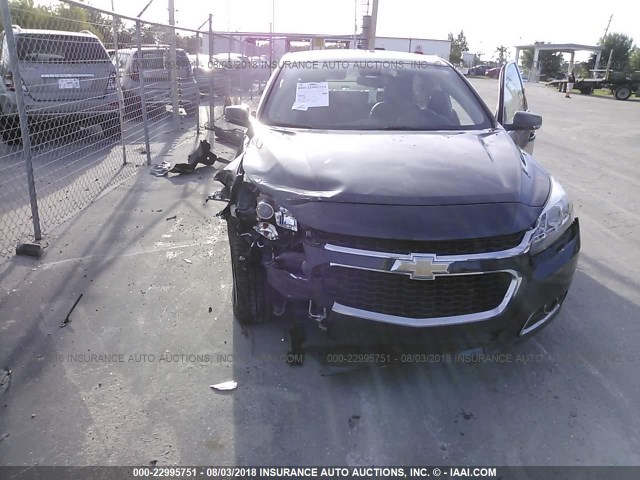 1G11D5SL5FF203266 - 2015 CHEVROLET MALIBU 2LT GRAY photo 6