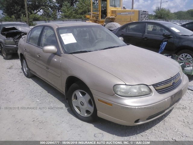 1G1NE52J116121556 - 2001 CHEVROLET MALIBU LS ოქროსფერი ფოტო 1