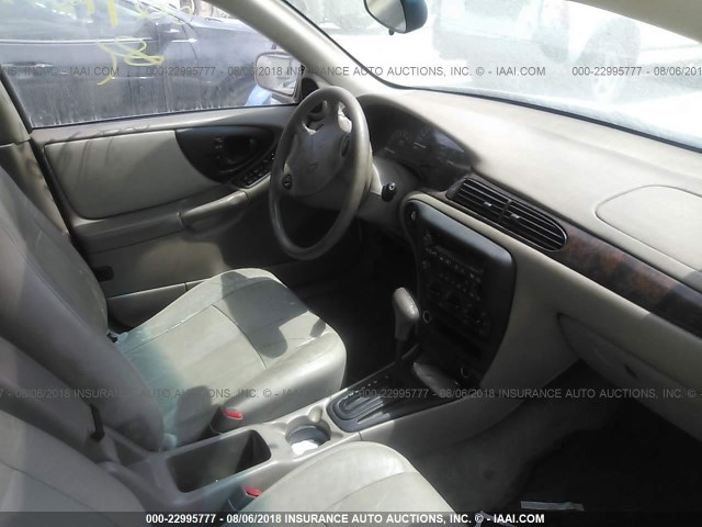 1G1NE52J116121556 - 2001 CHEVROLET MALIBU LS ოქროსფერი ფოტო 5