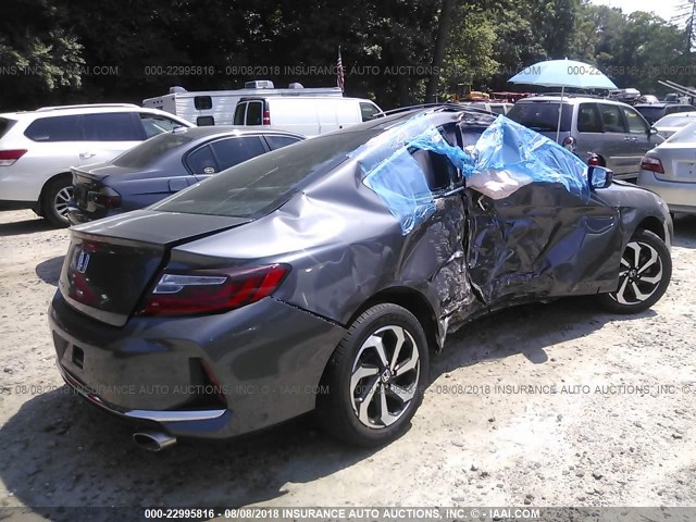 1HGCT1B32HA005533 - 2017 HONDA Accord LX-S GRAY photo 4