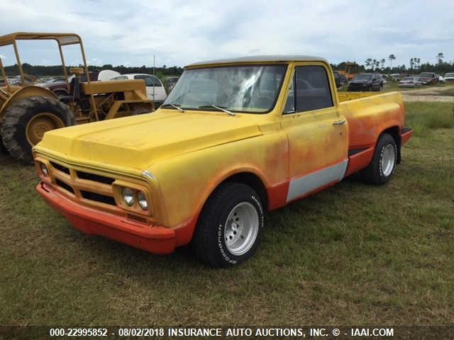 TCE142S516593 - 1972 GMC TRUCK YELLOW photo 2