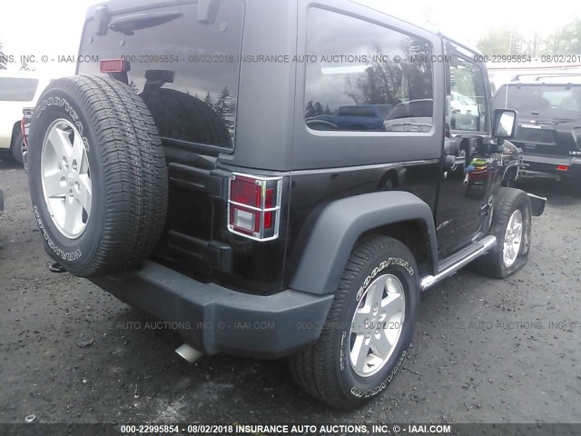 1C4AJWAG5GL343007 - 2016 JEEP WRANGLER SPORT 黑色 照片 4