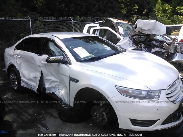 1FAHP2F80DG234620 - 2013 FORD TAURUS LIMITED WHITE photo 1