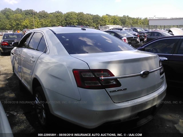 1FAHP2F80DG234620 - 2013 FORD TAURUS LIMITED WHITE photo 3