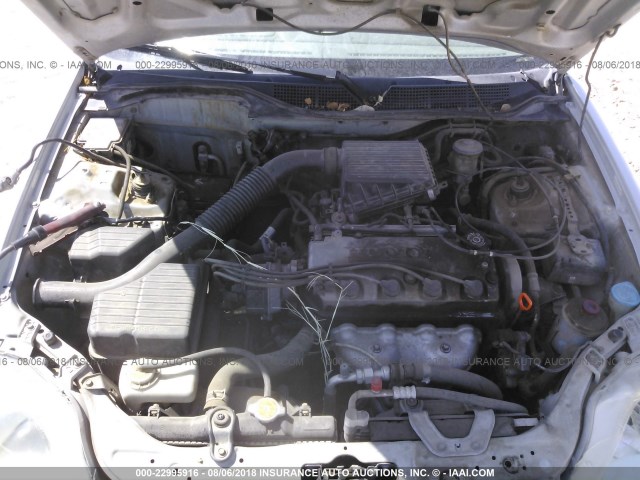 2HGEJ6612XH510816 - 1999 HONDA CIVIC SE SILVER photo 10