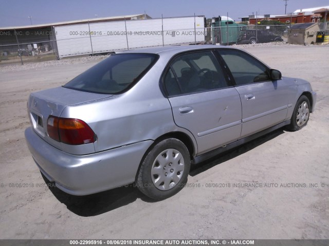 2HGEJ6612XH510816 - 1999 HONDA CIVIC SE SILVER photo 4