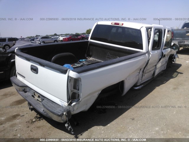 1GCEC19Z47Z173417 - 2007 CHEVROLET SILVERADO C1500 CLASSIC WHITE photo 4