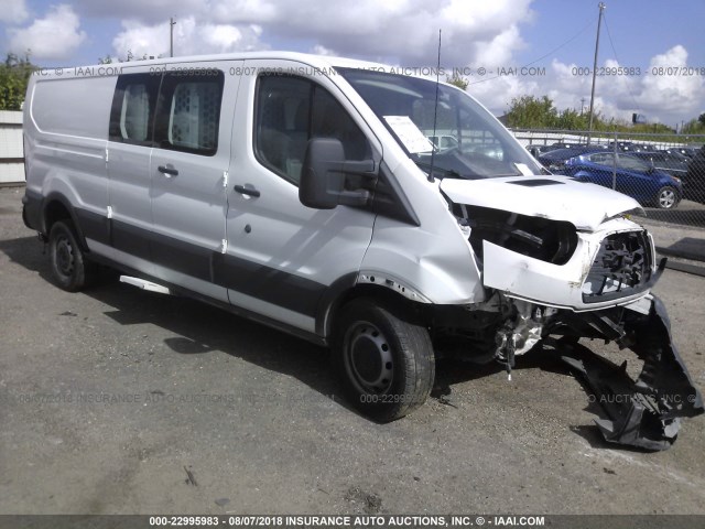 1FTSW2ZM1FKB00520 - 2015 FORD TRANSIT T-350 WHITE photo 1