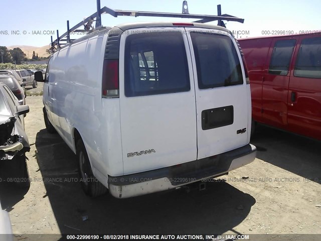 1GTHG39R5Y1226364 - 2000 GMC SAVANA G3500 WHITE photo 3