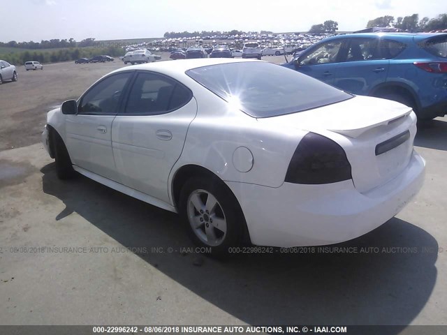 2G2WP552971102378 - 2007 PONTIAC GRAND PRIX WHITE photo 3