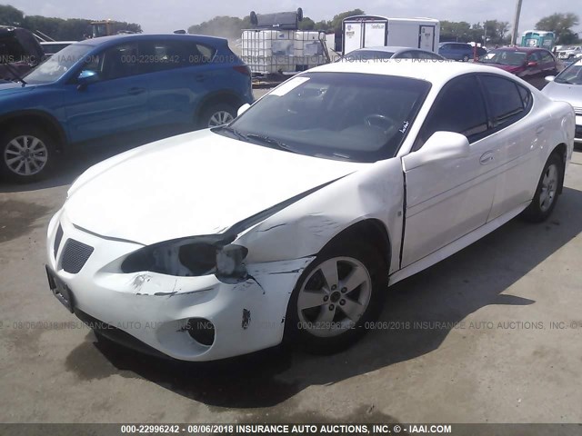 2G2WP552971102378 - 2007 PONTIAC GRAND PRIX WHITE photo 6