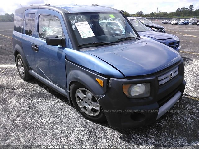 5J6YH18388L003555 - 2008 HONDA ELEMENT LX BLUE photo 6