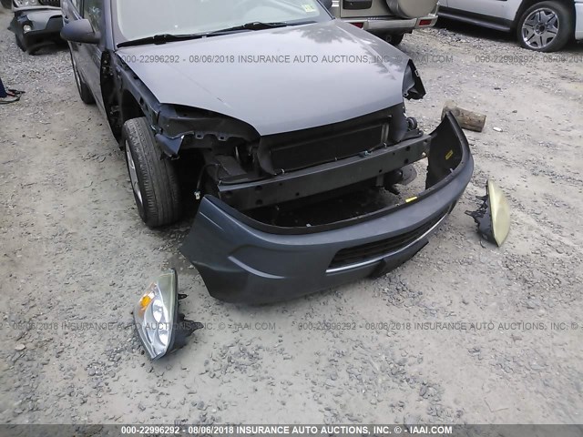 1G1ZS58F67F128475 - 2007 CHEVROLET MALIBU LS ნაცრისფერი ფოტო 6