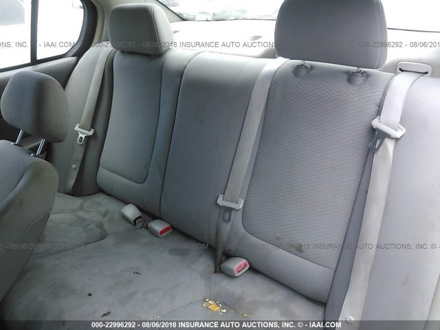 1G1ZS58F67F128475 - 2007 CHEVROLET MALIBU LS ნაცრისფერი ფოტო 8