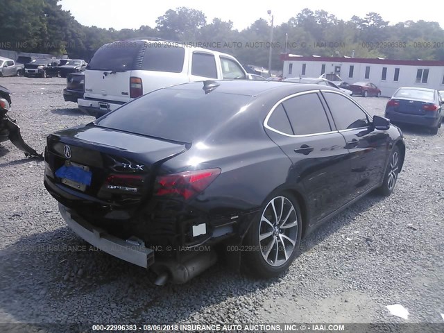 19UUB2F53FA016093 - 2015 ACURA TLX TECH BLACK photo 4