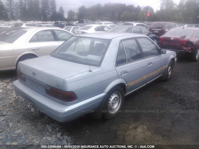 JN1FU21P1NT405699 - 1992 NISSAN STANZA Light Blue photo 4