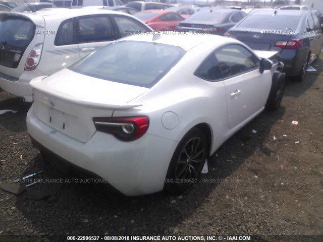 JF1ZNAA10H8705289 - 2017 TOYOTA 86 SPECIAL EDITION WHITE photo 4