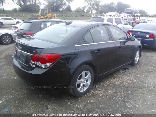 1G1PE5SB9G7122863 - 2016 CHEVROLET CRUZE LIMITED LT BLACK photo 4