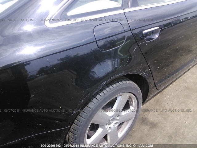 WAUDV74F98N066939 - 2008 AUDI A6 4.2 QUATTRO BLACK photo 6