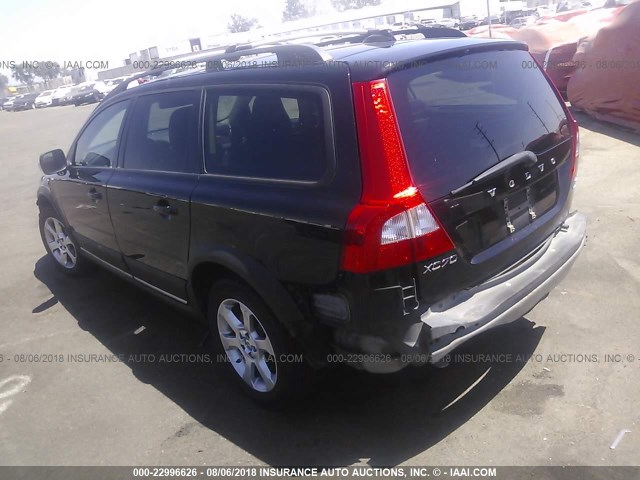 YV4BZ982381025132 - 2008 VOLVO XC70 BLACK photo 3