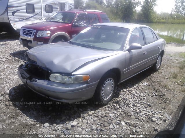 2G4WY52M0X1569022 - 1999 BUICK CENTURY LIMITED SILVER photo 2