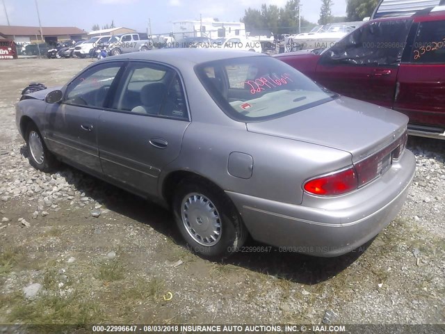 2G4WY52M0X1569022 - 1999 BUICK CENTURY LIMITED SILVER photo 3