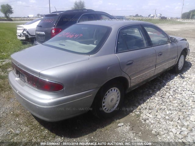 2G4WY52M0X1569022 - 1999 BUICK CENTURY LIMITED SILVER photo 4
