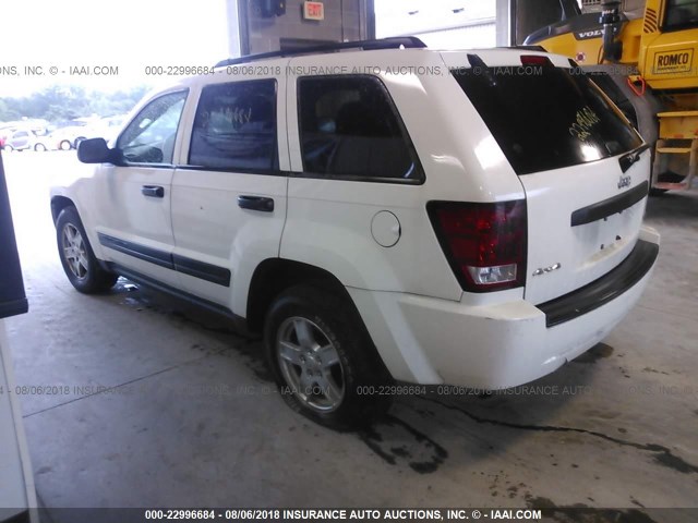 1J4GR48K95C648969 - 2005 JEEP GRAND CHEROKEE LAREDO/COLUMBIA/FREEDOM 白色 照片 3