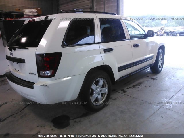 1J4GR48K95C648969 - 2005 JEEP GRAND CHEROKEE LAREDO/COLUMBIA/FREEDOM 白色 照片 4