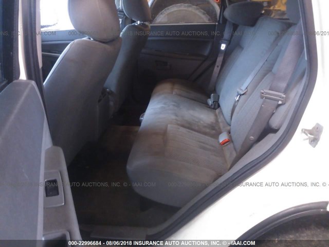1J4GR48K95C648969 - 2005 JEEP GRAND CHEROKEE LAREDO/COLUMBIA/FREEDOM 白色 照片 8