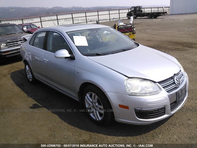 3VWEF71KX7M187376 - 2007 VOLKSWAGEN JETTA WOLFSBURG 银色 照片 1
