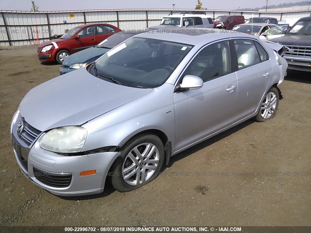 3VWEF71KX7M187376 - 2007 VOLKSWAGEN JETTA WOLFSBURG 银色 照片 2
