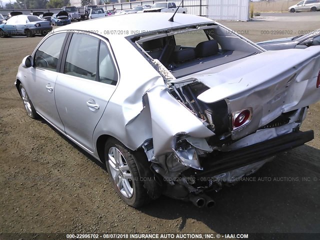 3VWEF71KX7M187376 - 2007 VOLKSWAGEN JETTA WOLFSBURG 银色 照片 3