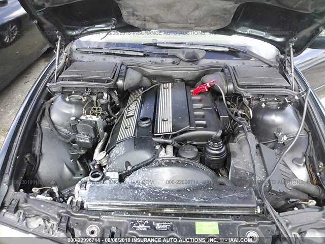 WBADT43423G031659 - 2003 BMW 525 I AUTOMATIC GREEN photo 10