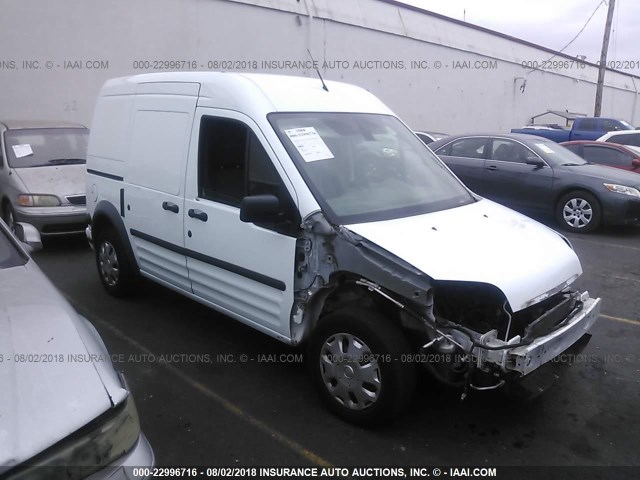 NM0LS7BN7DT168163 - 2013 FORD TRANSIT CONNECT XLT WHITE photo 1