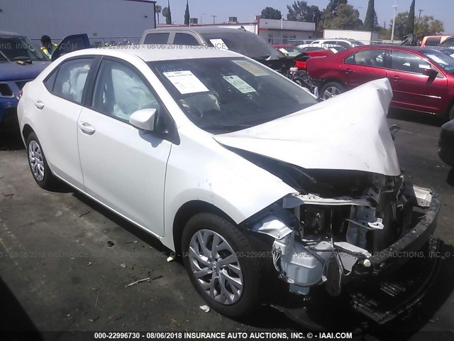 5YFBURHE6HP731485 - 2017 TOYOTA COROLLA L/LE/XLE/SE/XSE WHITE photo 1