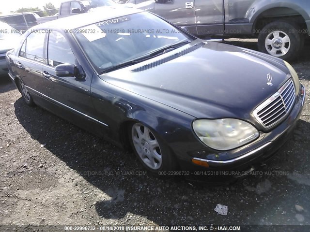 WDBNG70J62A247554 - 2002 MERCEDES-BENZ S 430 GRAY photo 1