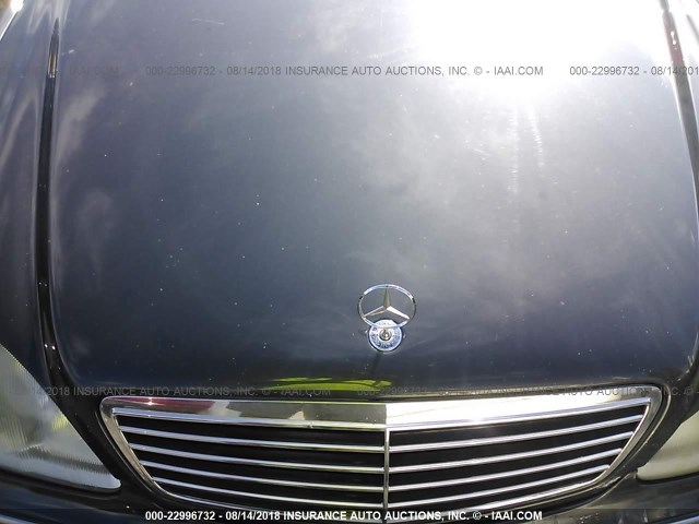 WDBNG70J62A247554 - 2002 MERCEDES-BENZ S 430 GRAY photo 6