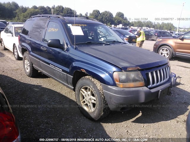 1J4GW48S64C129885 - 2004 JEEP GRAND CHEROKEE LAREDO/COLUMBIA/FREEDOM 蓝色 照片 1