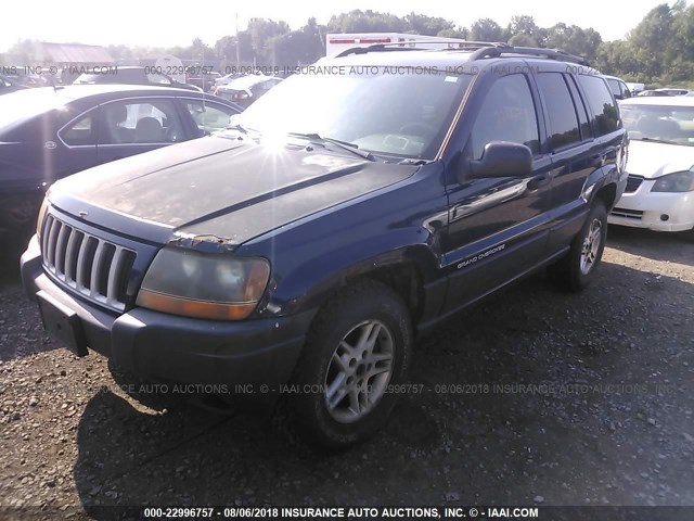 1J4GW48S64C129885 - 2004 JEEP GRAND CHEROKEE LAREDO/COLUMBIA/FREEDOM 蓝色 照片 2