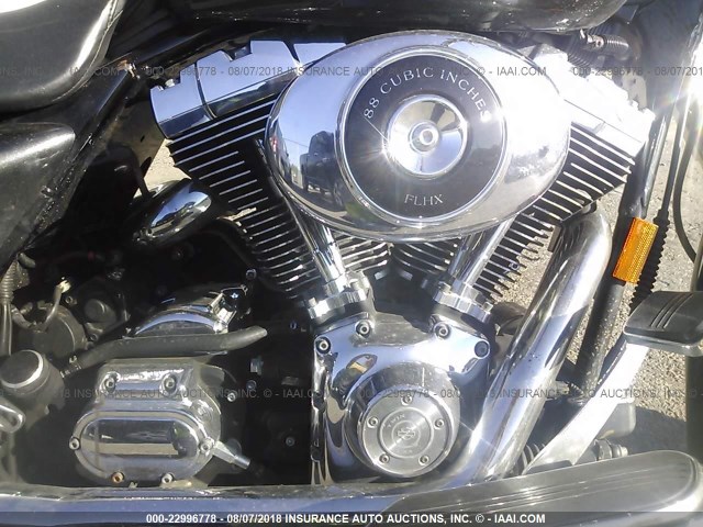 1HD1KAV196Y601325 - 2006 HARLEY-DAVIDSON FLHX BLACK photo 8