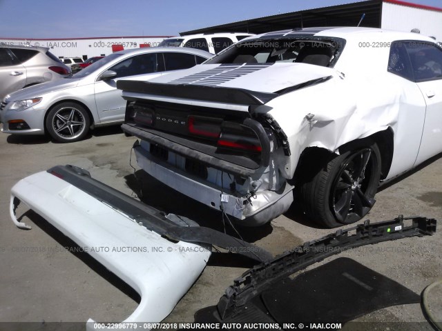 2C3CDZAG0GH120487 - 2016 DODGE CHALLENGER SXT WHITE photo 6