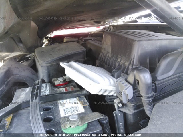 4T1BE46K48U787920 - 2008 TOYOTA CAMRY CE/LE/XLE/SE GOLD photo 10