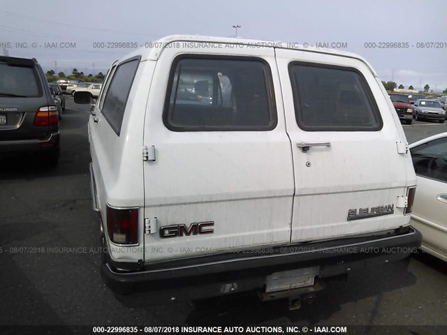 1GKGR26K5MF508707 - 1991 GMC SUBURBAN R25 CONVENTIONAL WHITE photo 3