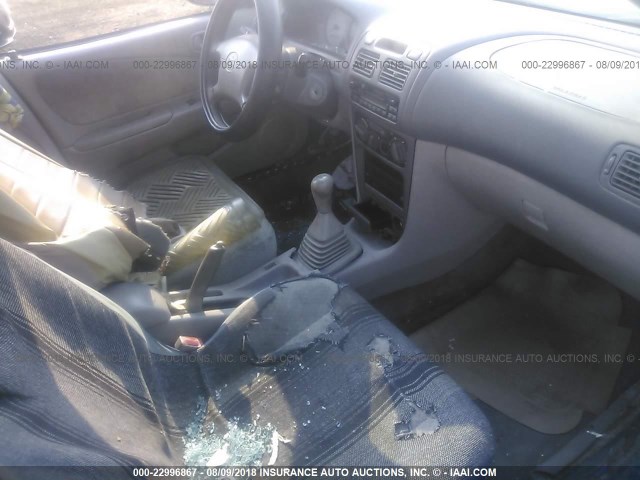 1NXBR12E2YZ321079 - 2000 TOYOTA COROLLA VE/CE/LE 蓝色 照片 5