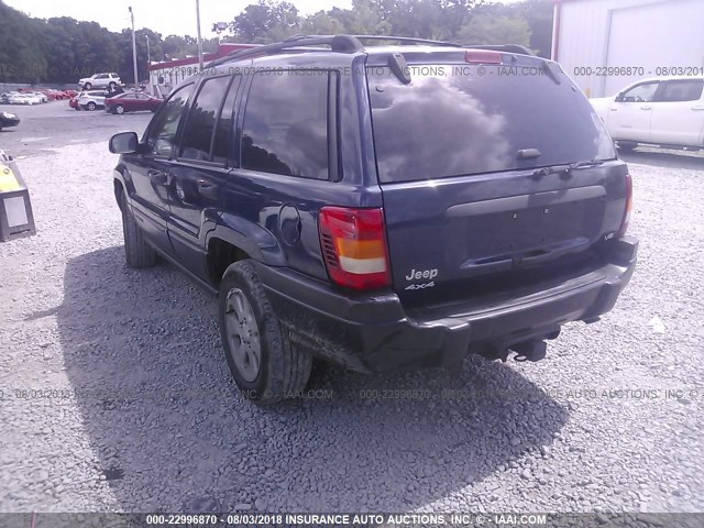 1J4GW48N24C433645 - 2004 JEEP GRAND CHEROKEE LAREDO/COLUMBIA/FREEDOM 蓝色 照片 3